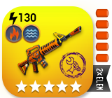 [MODDED] 1x Grave Digger - 5 Stars【Fire+Water】